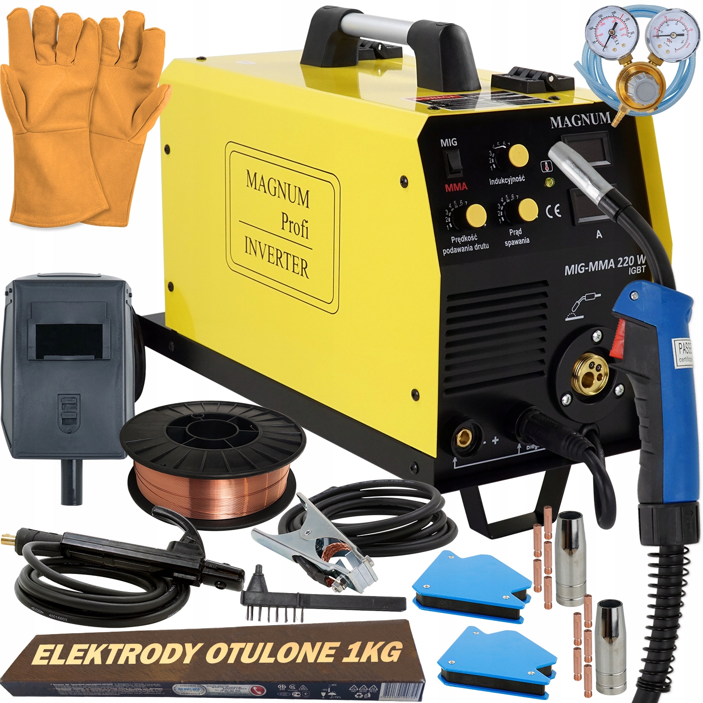 Сварочный аппарат Magnum MIG MAG MMA migomat 200 A