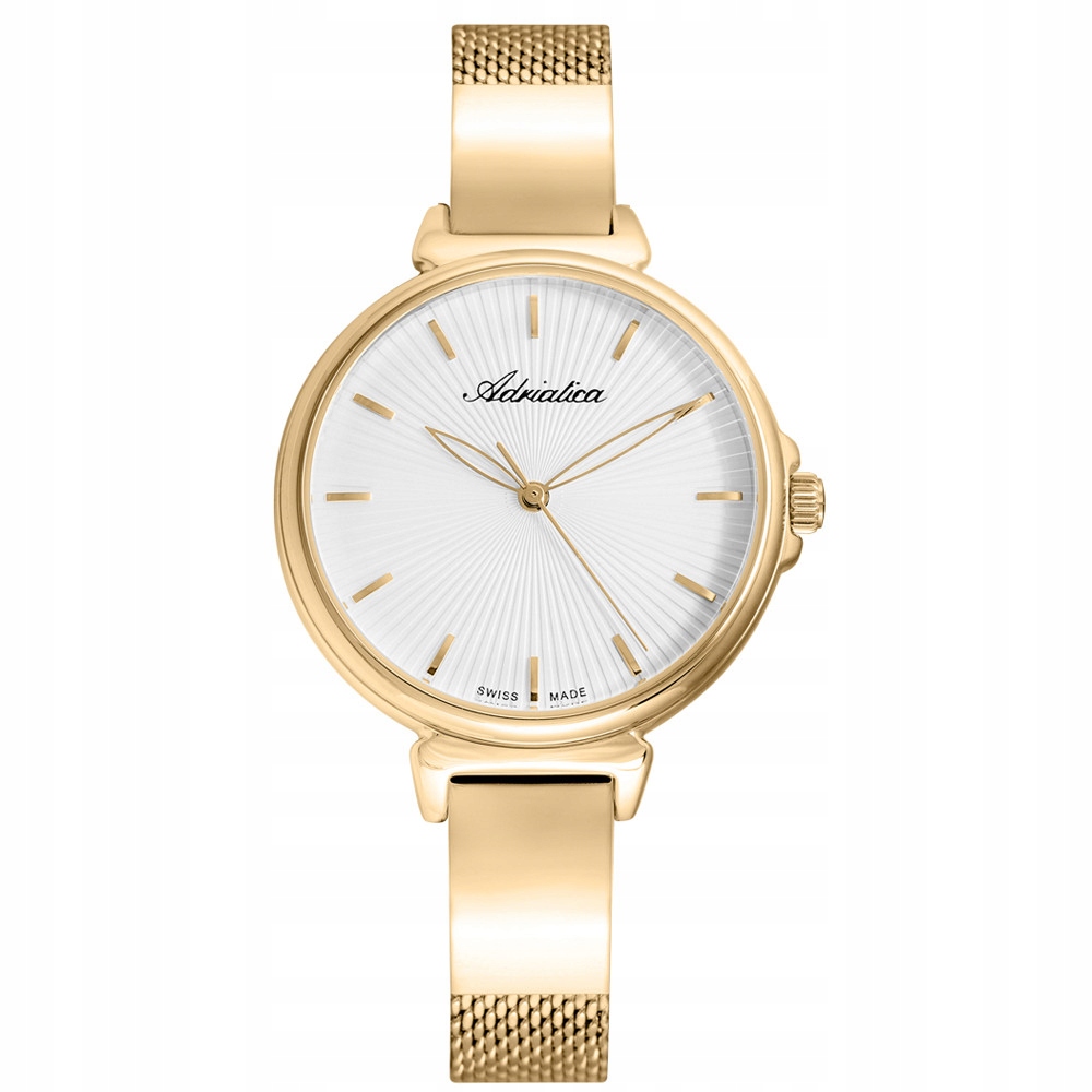 Dámské hodinky Adriatica A3744.1113Q zlaté