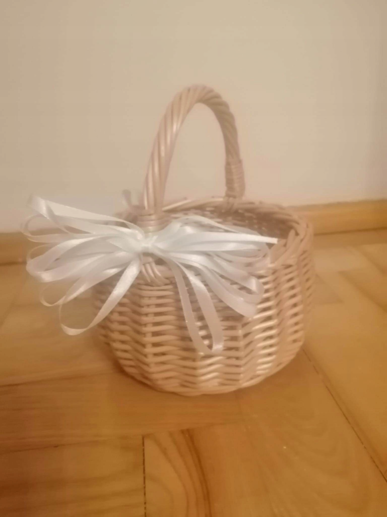 KOSZYCZEK WIKLINOWY KOSZYK WIELKANOCNY ŚWIĘCONKA Kod producenta 610921224612