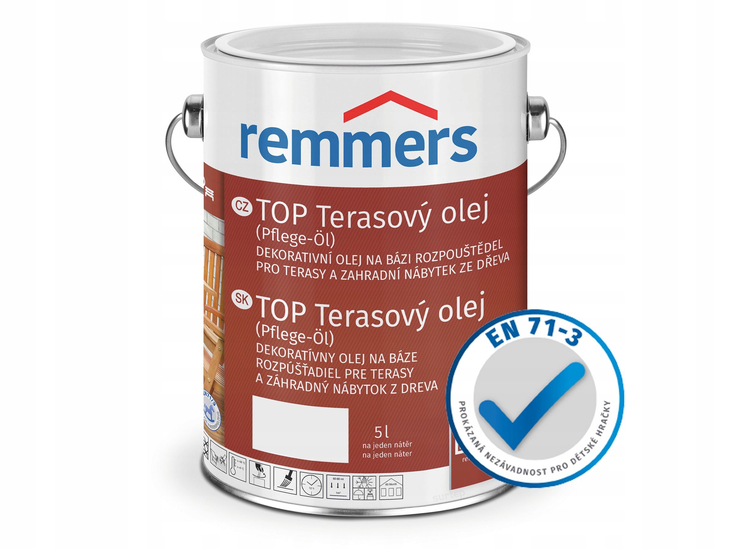 Remmers Top terasový olej 5l Douglasia Douglaska