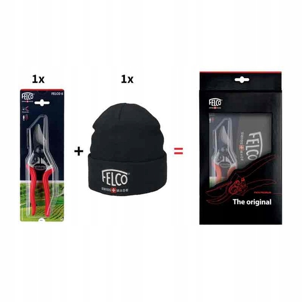 Nožnice Felco 6 zimná čiapka (darčekový set)