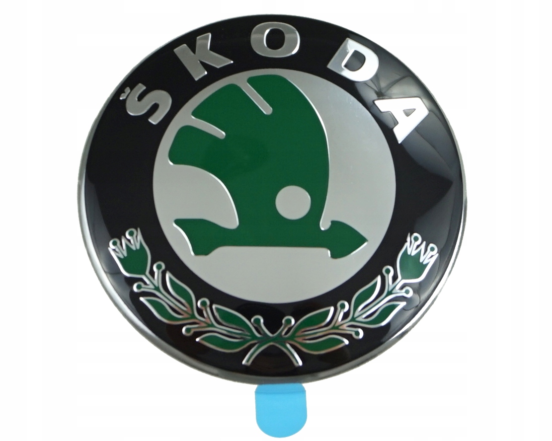 ZNACZEK EMBLEMAT LOGO PRZÓD TYŁ SKODA OCTAVIA FABIA I 1 ORYGINAŁ OE