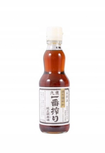 Kuki Ichiban Shibori sezamový olej z prvního lisování japonský 340 ml