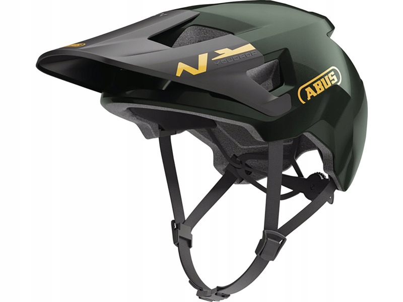 Kask rowerowy Abus YouDrop Moss Zielony dla Dzieci (rozmiar S)