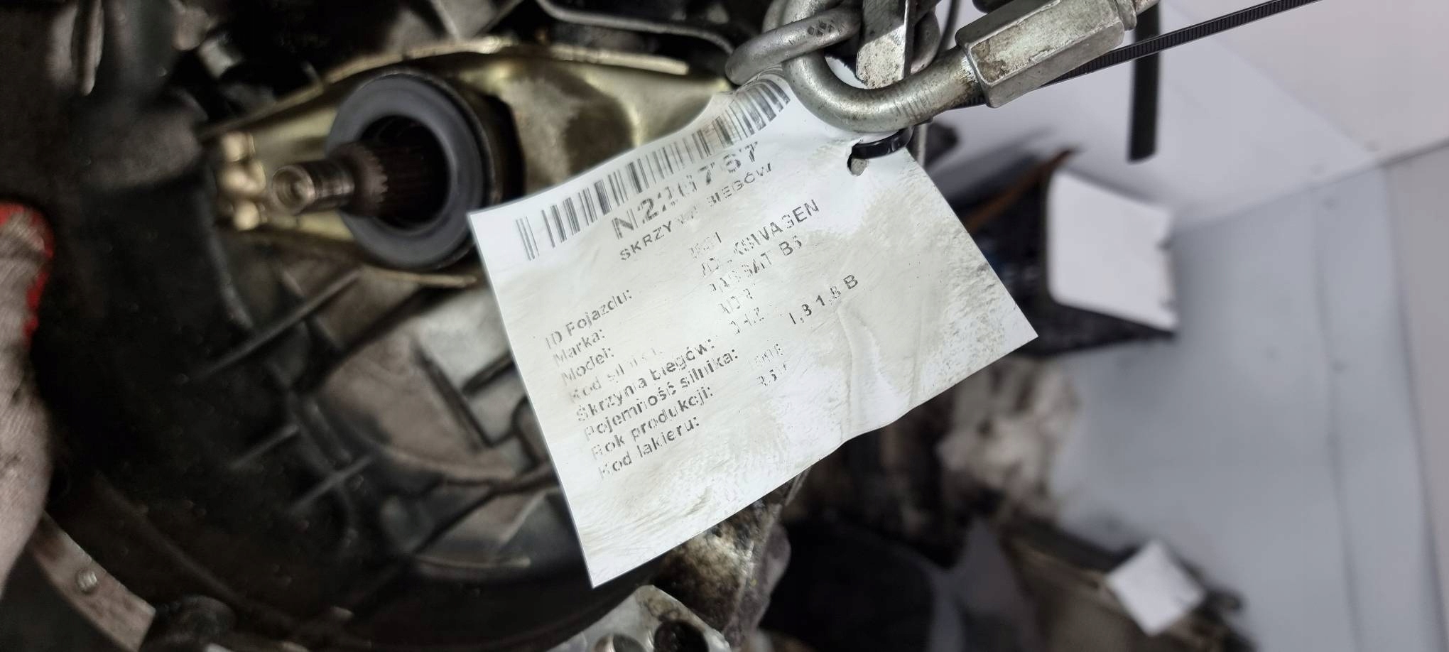 Getriebe DHZ 1.8 VOLKSWAGEN PASSAT B5