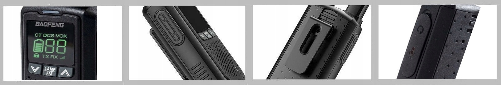 2x WALKIE TALKIE Baofeng BF-T17 Łoki Toki FM USB Kod producenta T17