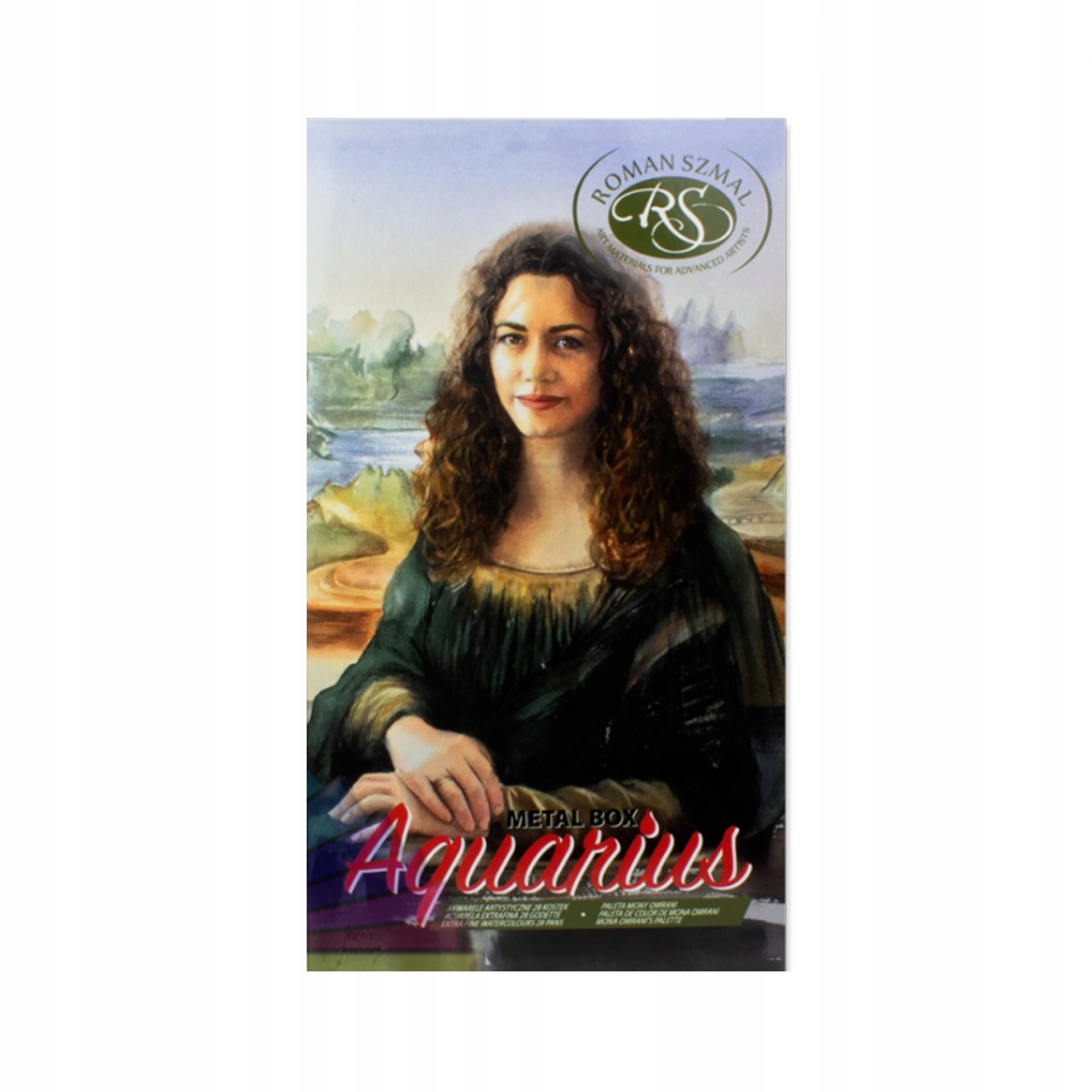 Akvarely v kostkách Aquarius Paleta Mona Omrani 28 barev