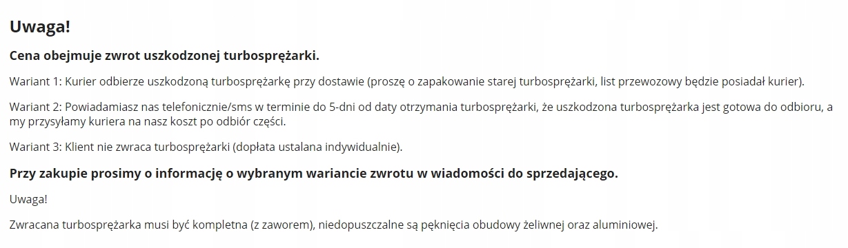 TURBO Opel Vectra Zafira 2.0 DTI 100 101 KM Jakość części (zgodnie z GVO) Q - oryginał z logo producenta części (OEM, OES)