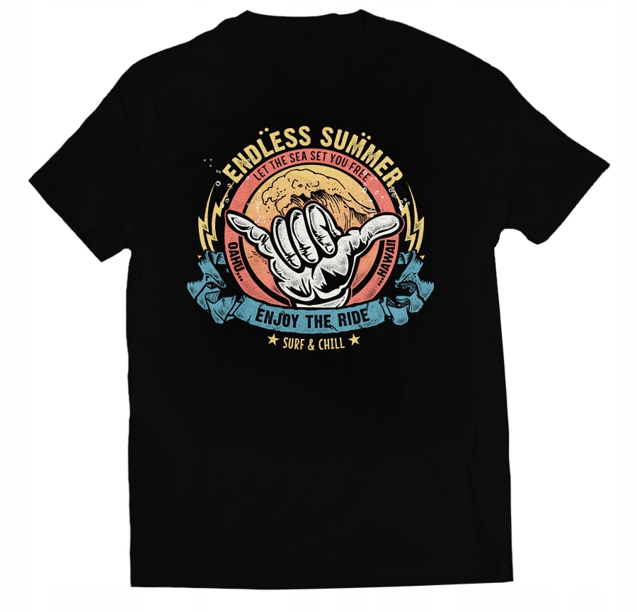 

Koszulka Shaka Tshirt Surf Surfer Fala Wave L