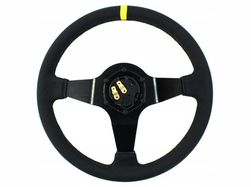 KIEROWNICA SPORTOWA SLIDE 350MM OFFSET 90MM SKORA Producent code PP KR 041