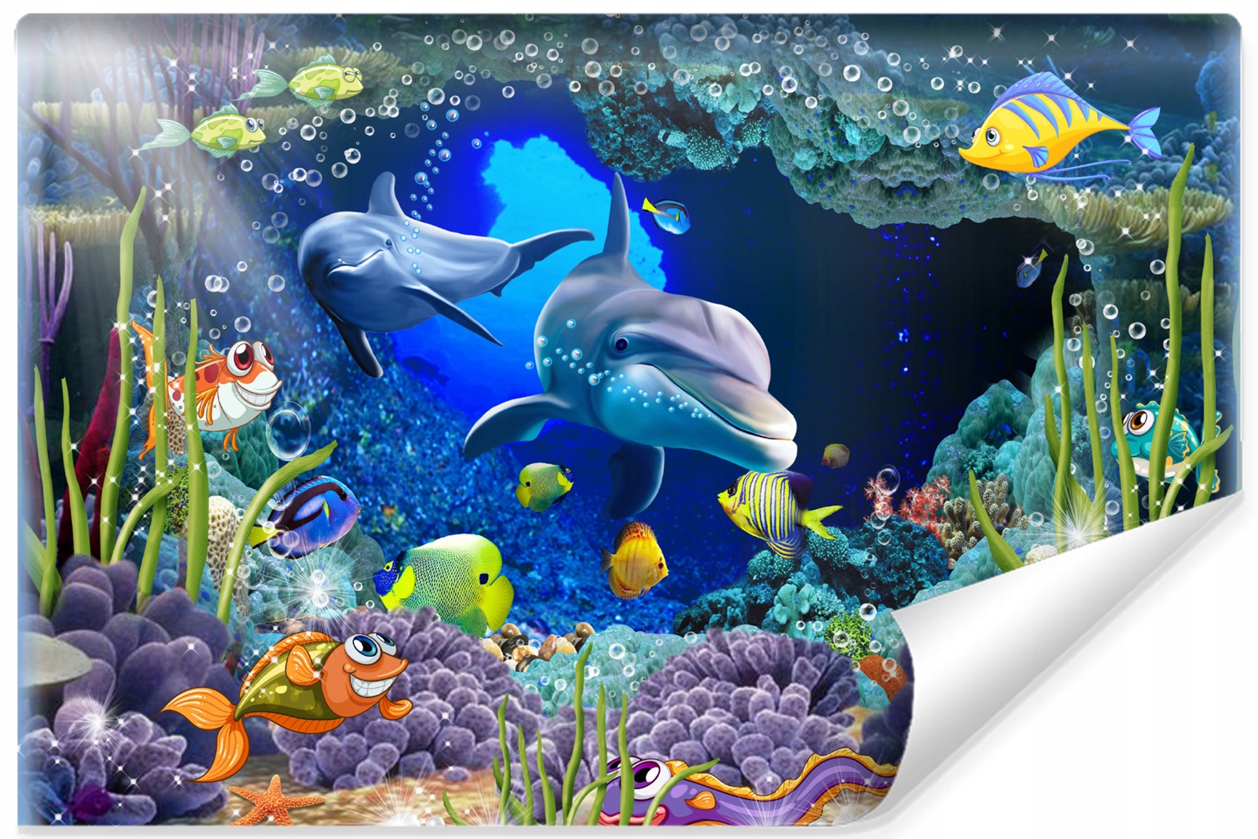 

Fototapeta dziecięca bajkowe ryby ocean 3D 300x210