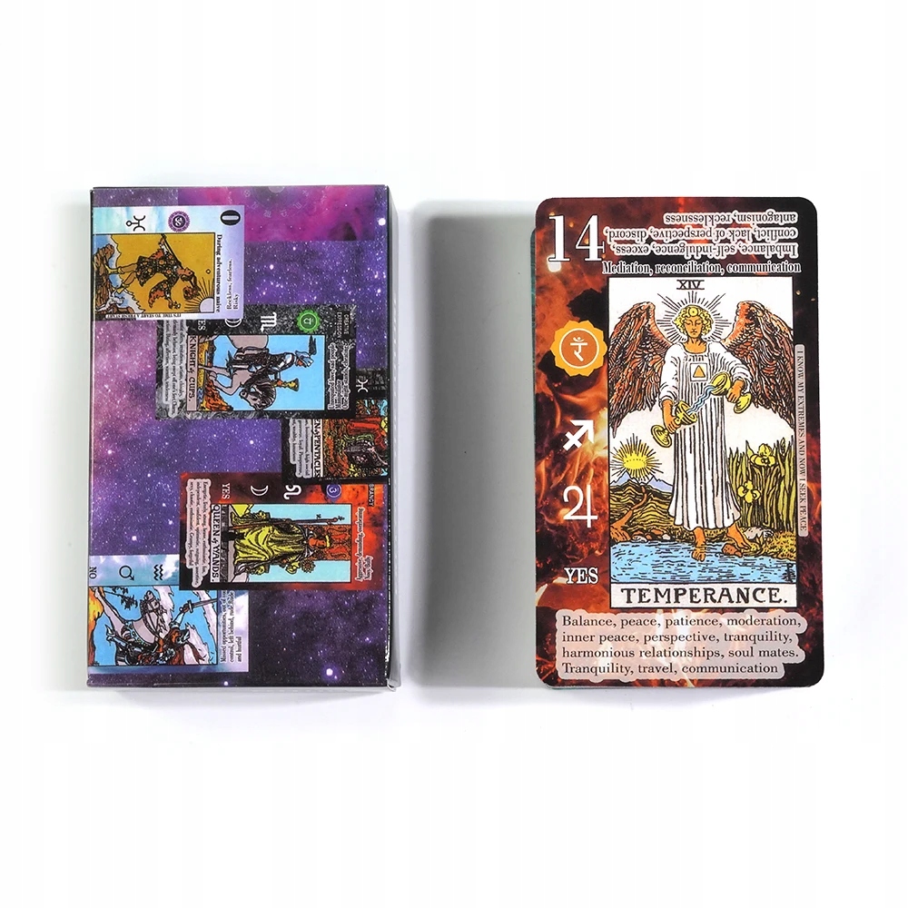 Karty Tarota dla początkujących Stan opakowania oryginalne