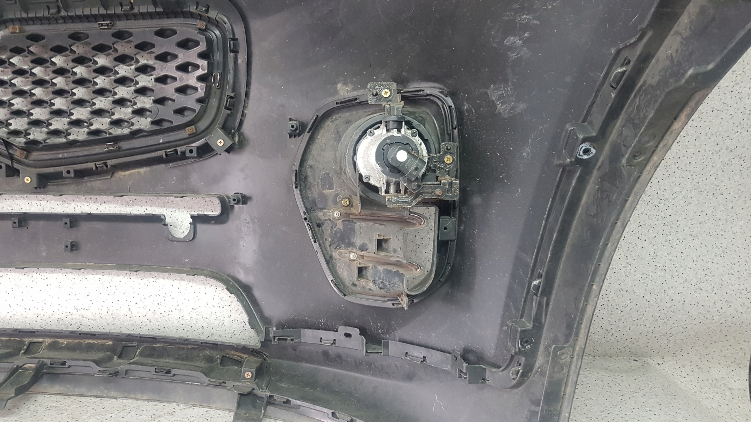 KIA SPORTAGE 4 IV 2016 - bumper front 9488