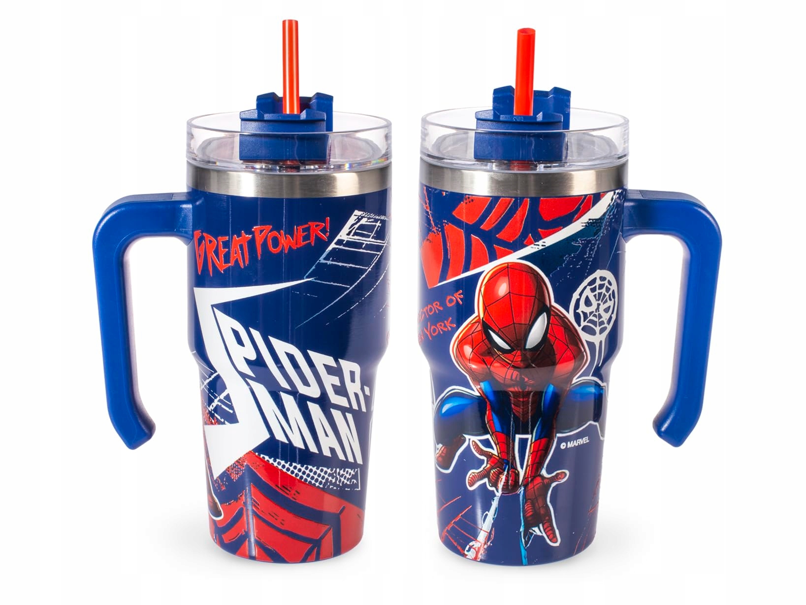 H&h Termohrnek Spiderman 06L Nerezová Ocel Škola Kancelář Sport