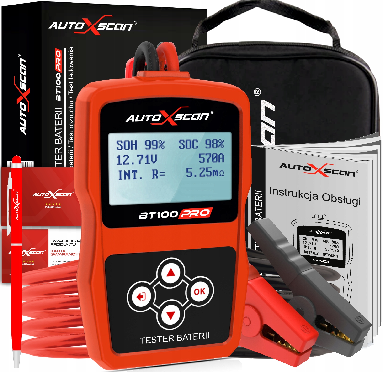 Тестер для аккумуляторных батарей Autool BT360 12 В