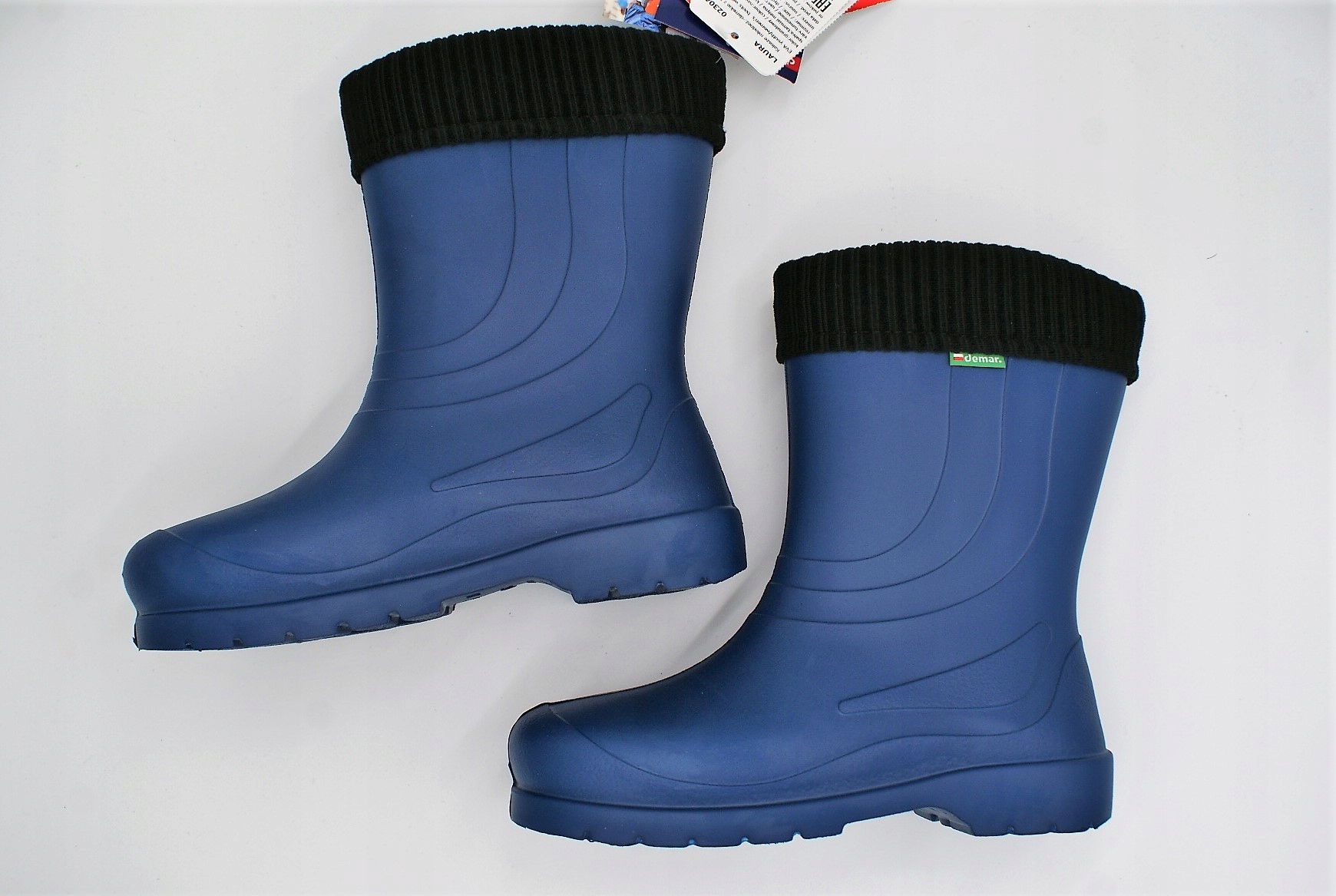 KALOSZE NIEBIESKIE OCIEPLANE DEMAR LAURA Marka Demar