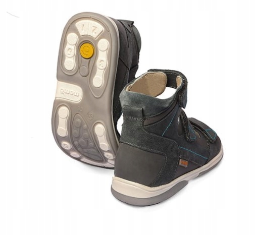 Memo Sandał LUKAS 38 szary nubuk NOWOŚĆ Marka Memo