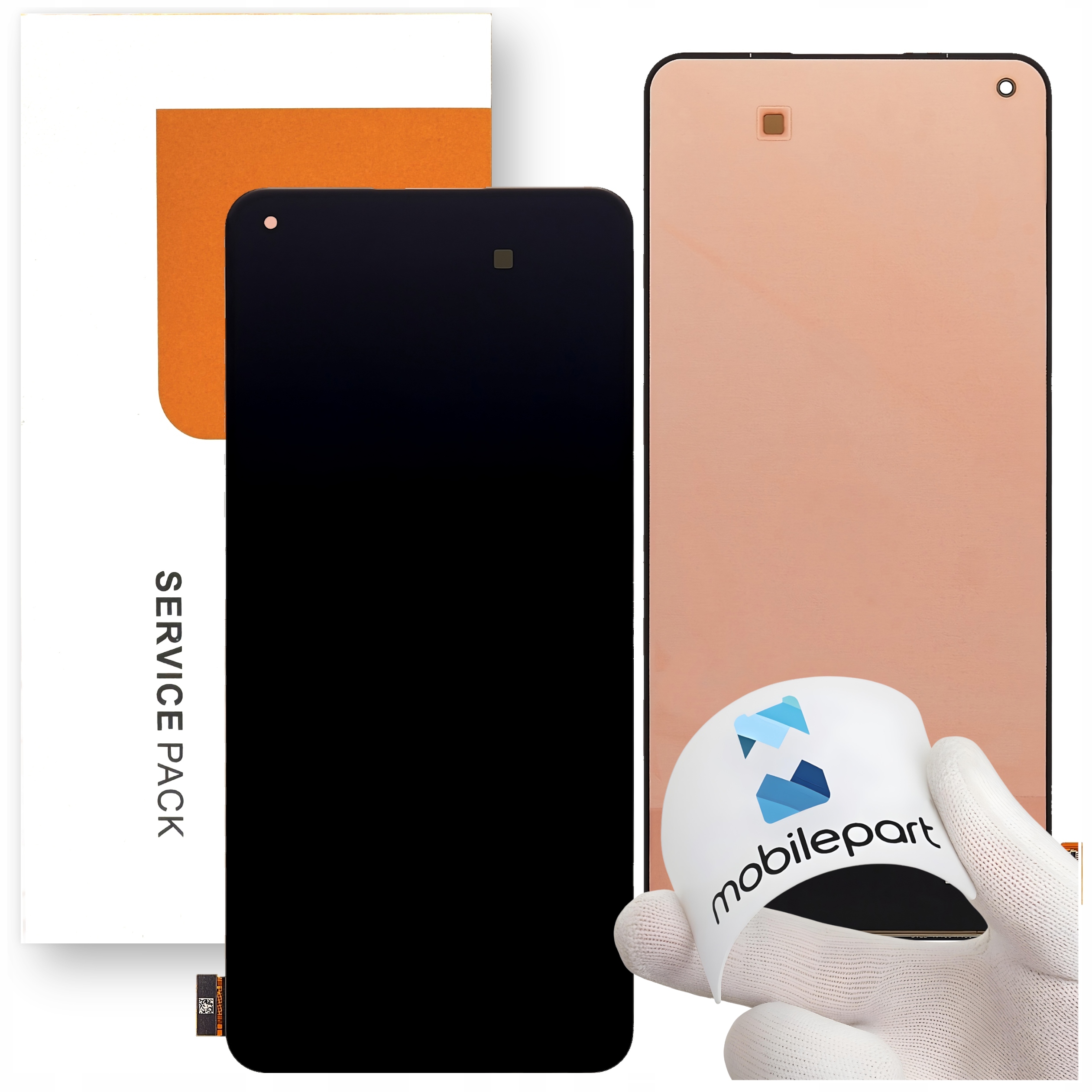 Matryca do Xiaomi Mi 11 Lite Mi 11 Lite 5G Oryginał Mobilepart M2101K9G