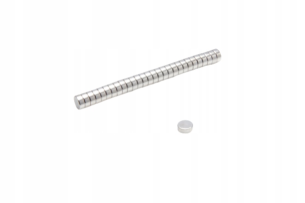 

Magnes Neodymowy Walcowy Mw 5x2 N38 100 szt