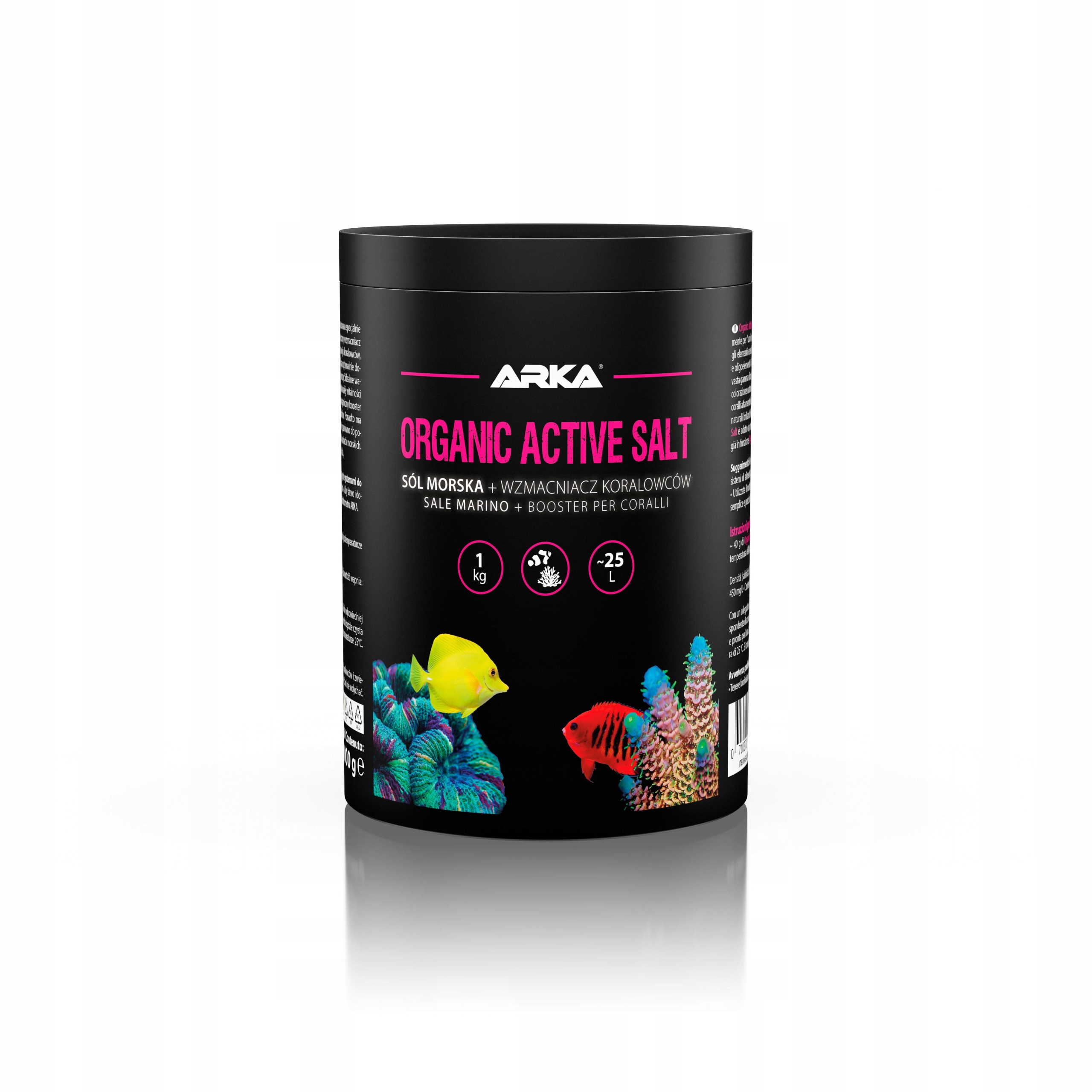 Levně Mořská Sůl Do Mořského Akvária Organic Active Salt, Hmotnost 1 Kg, 1 Ks