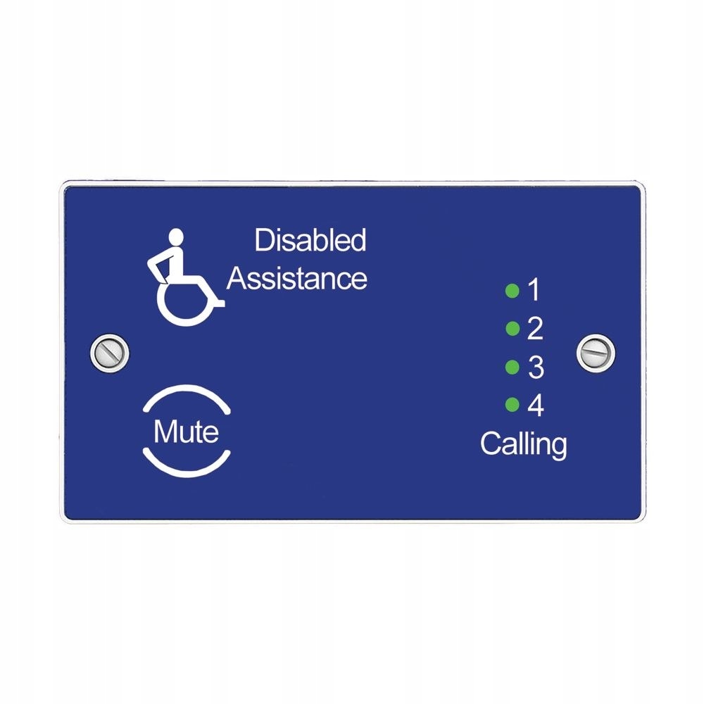 System wzywania pomocy do toalet - Rozdzielacz/centralka 4 linie