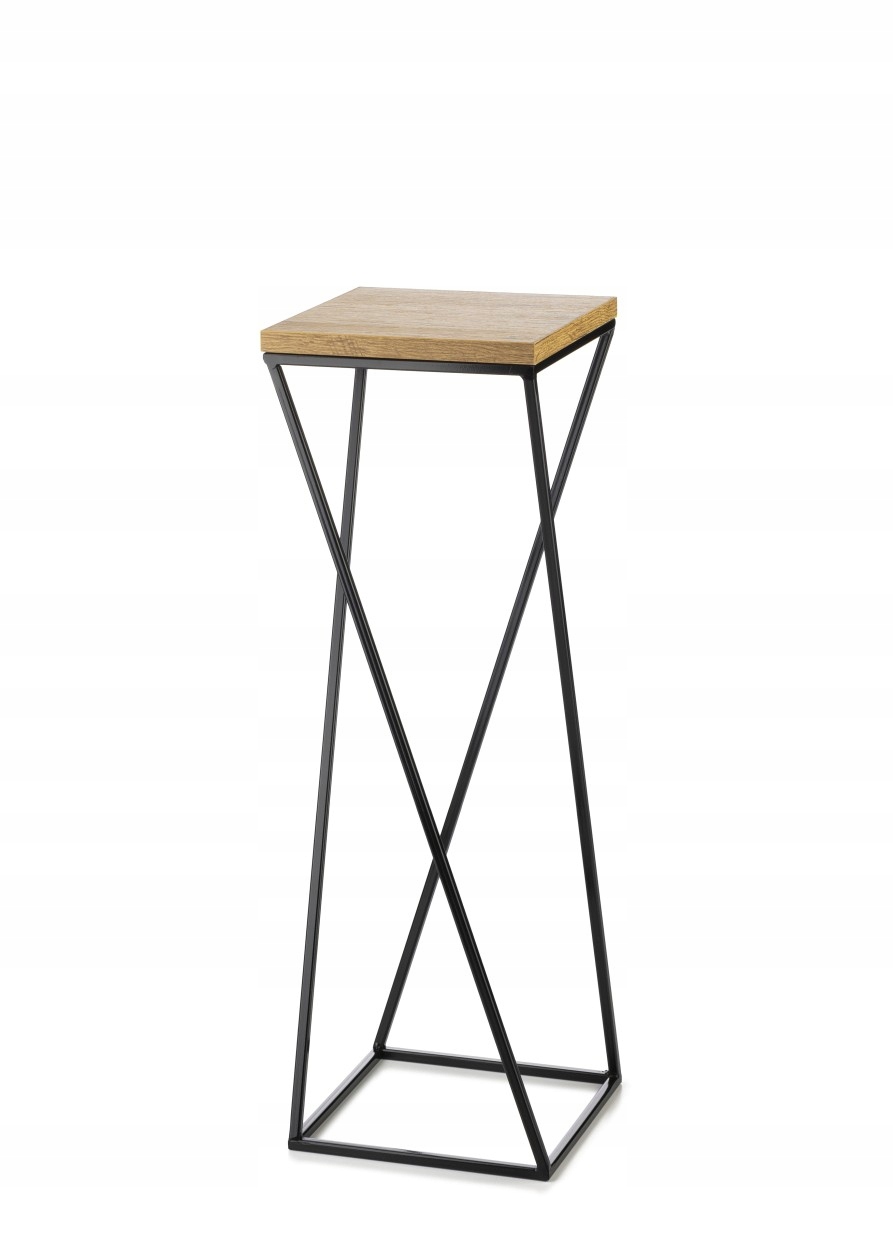 

Stojący Kwietnik Na Doniczki Z Blatem Mdf Loft