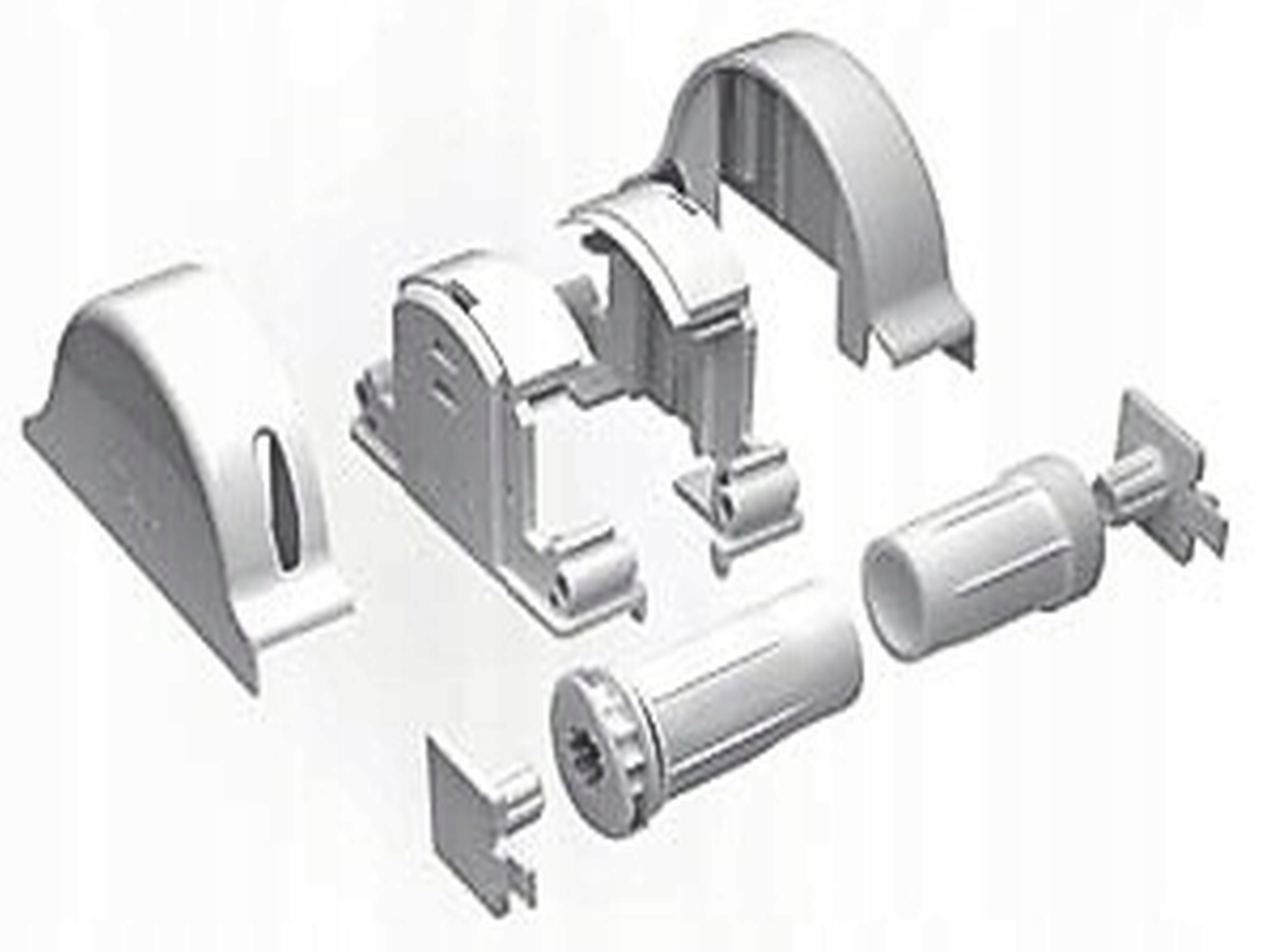 Zestaw naprawczy do rolety w kasecie Besta -prawy