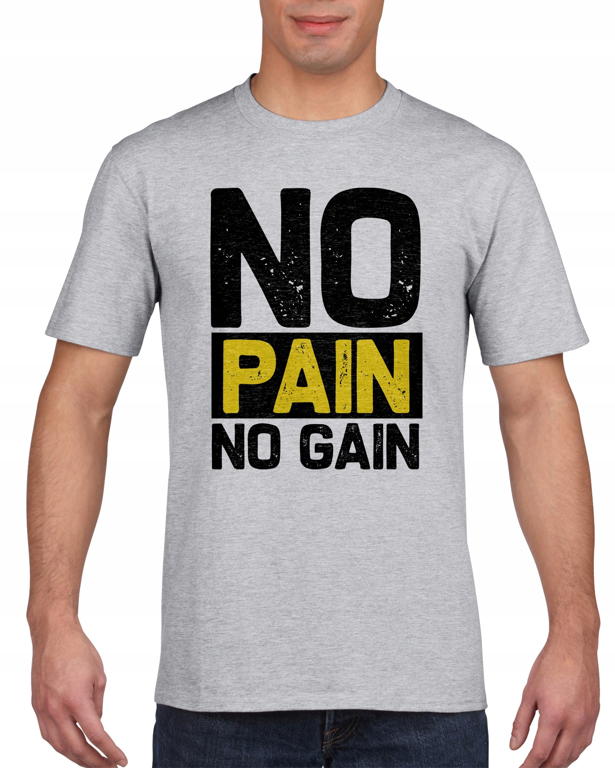 

Koszulka męska No pain no gain XL