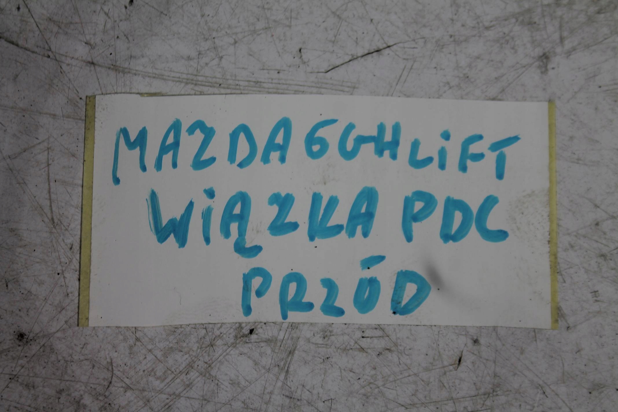 bundle of the parking PDC front MAZDA 6 II GH 07-12