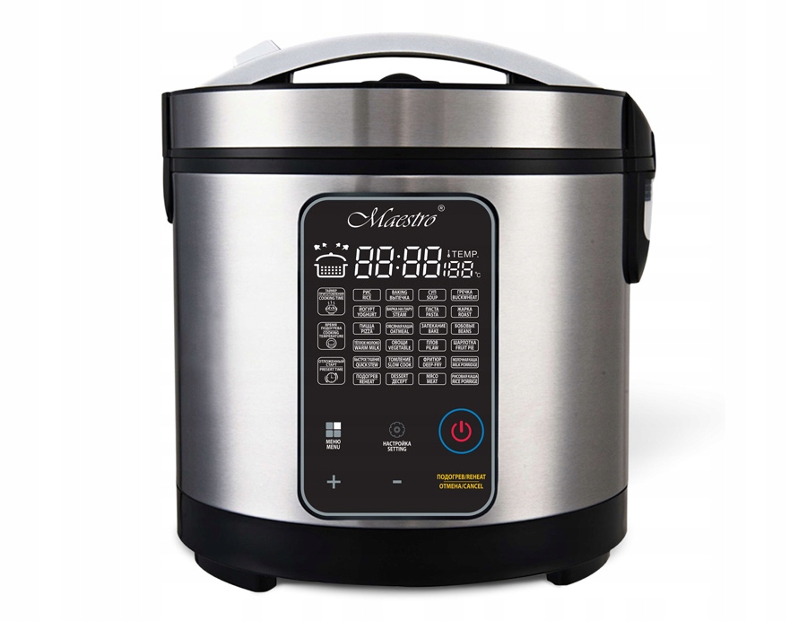 Multicooker Maestro MR-795, 5 l, 26 programů
