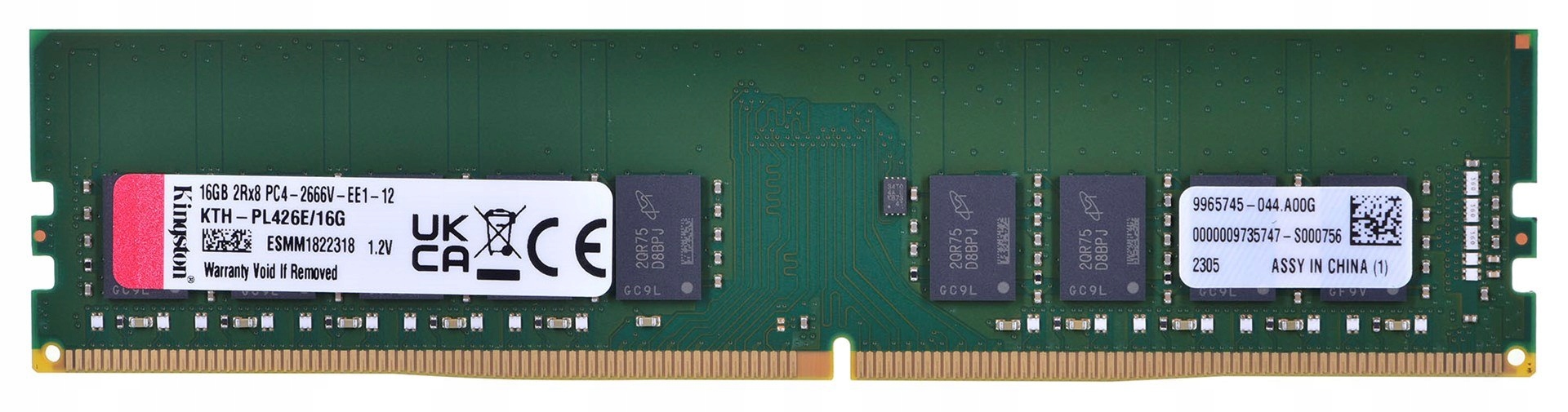 【未使用Kingston 16GB ＋4GB DDR4-2666Mhz付属品無し 未使用Kingston 16GB ＋4GB DDR4-2666Mhz付属品無し