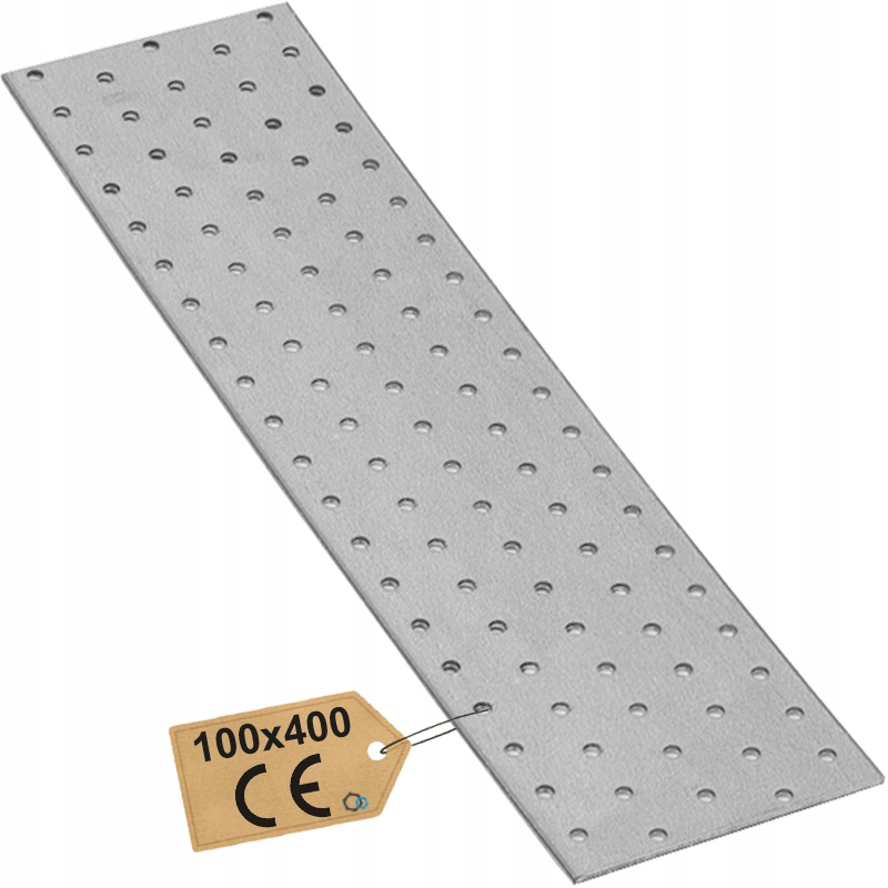 

PP16 Płytka Perforowana Łącznik Płaski Oc 100x400
