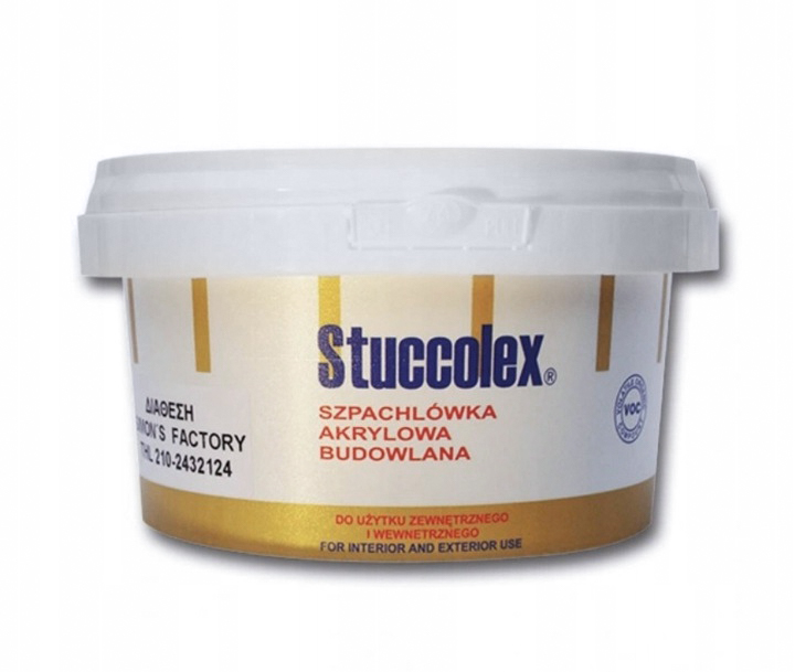 

Szpachla Akrylowa Do Tynków Biała 0,4 kg