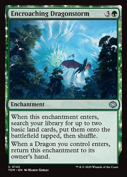 [MTG] Encroaching Dragonstorm (TDM) (4 dostępne)