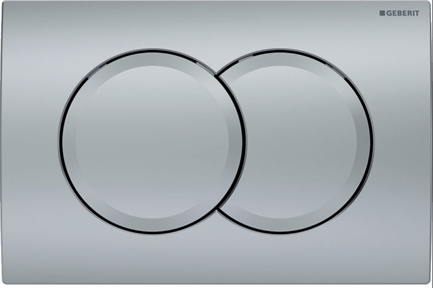 Přední krytka tlačítka Geberit Delta 01 115.107.46.1 chrom mat