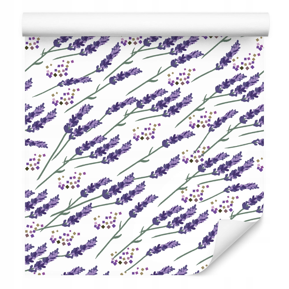 Tapeta na zeď do obývacího pokoje levandule květiny příroda