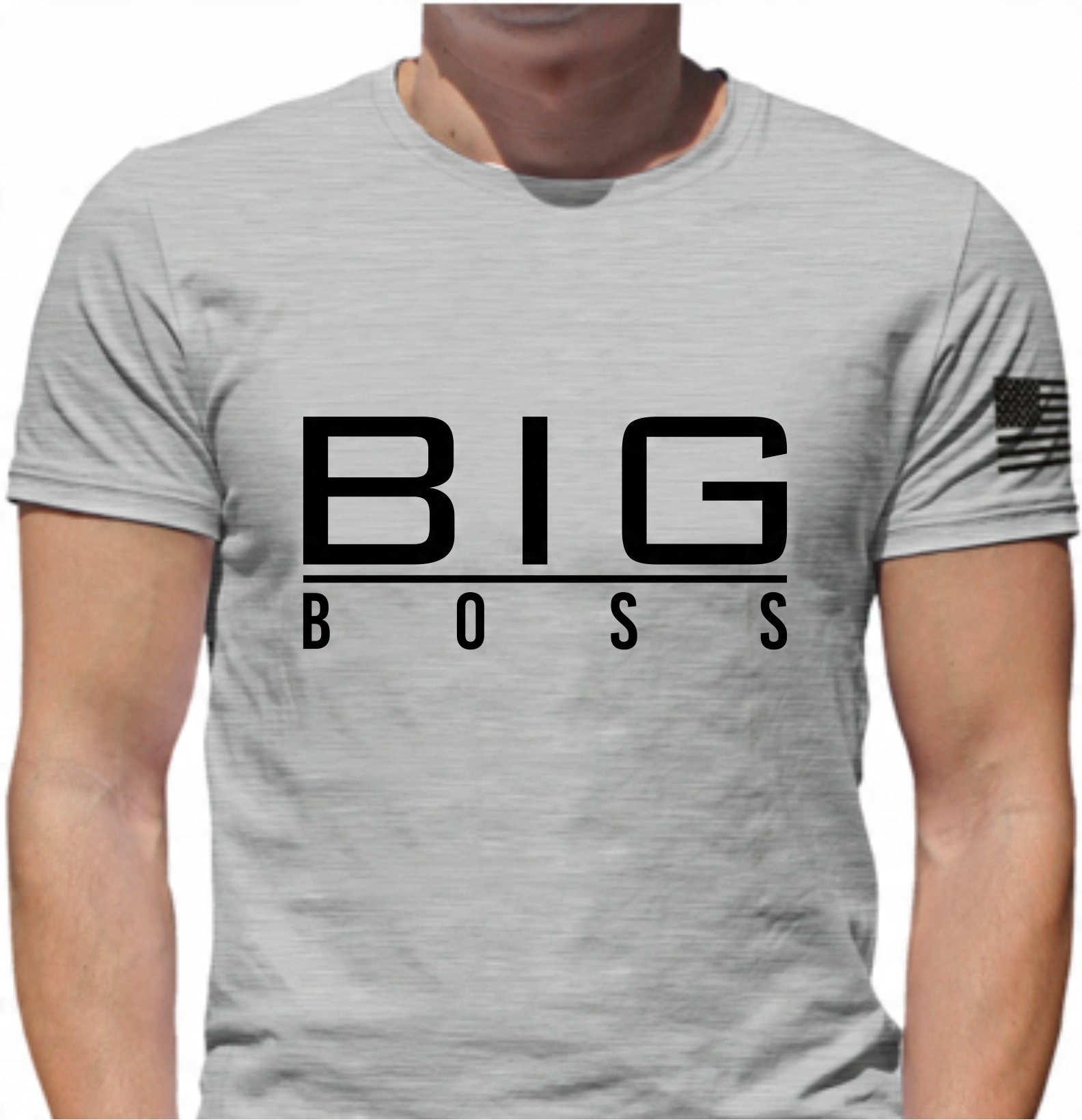 

Koszulka Nadruk Śmieszne Prezent Big Boss XL