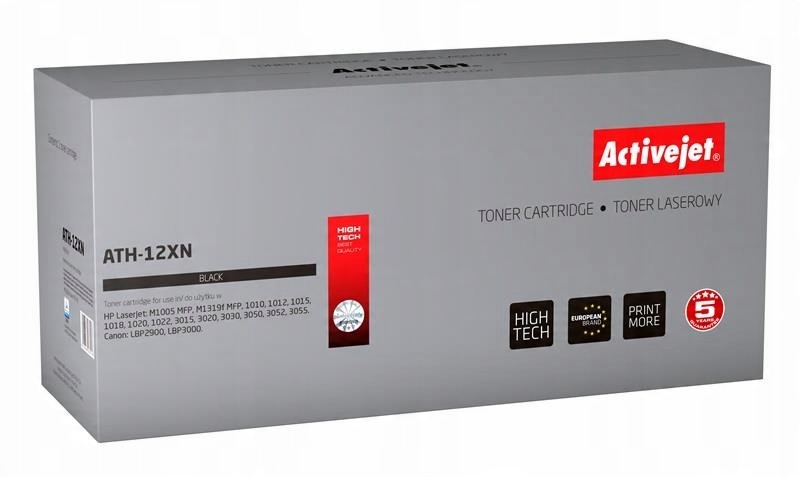 

Toner ActiveJet ATH-12XN zamiennik do HP12A C2612A