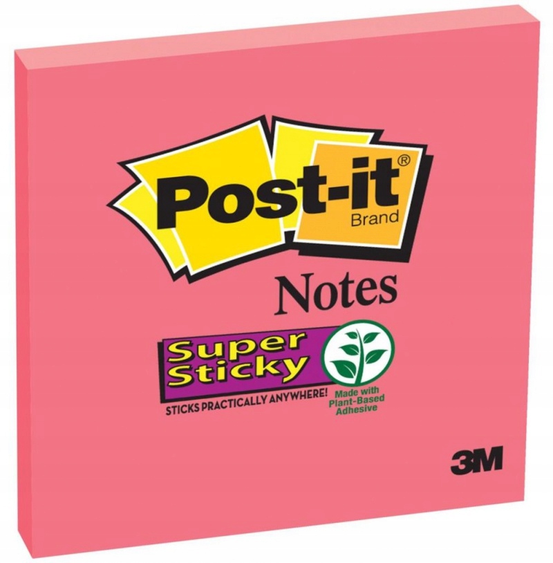 

Karteczki samoprzylepny bloczek 76x76 mm Post it