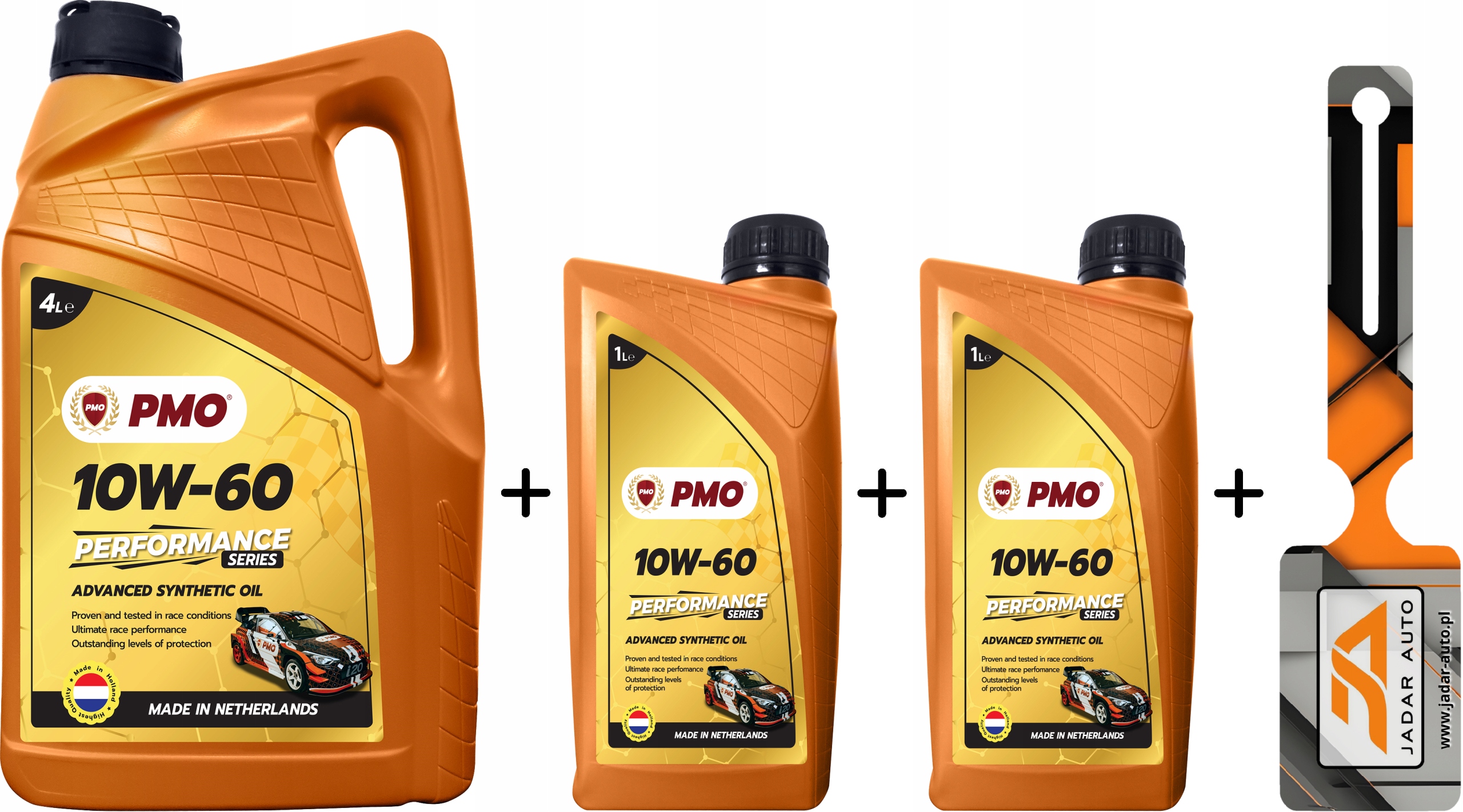 OLEJ PMO 10W60 (4+1+1) 6L PERFORMANCE SERIES RACING ZESTAW