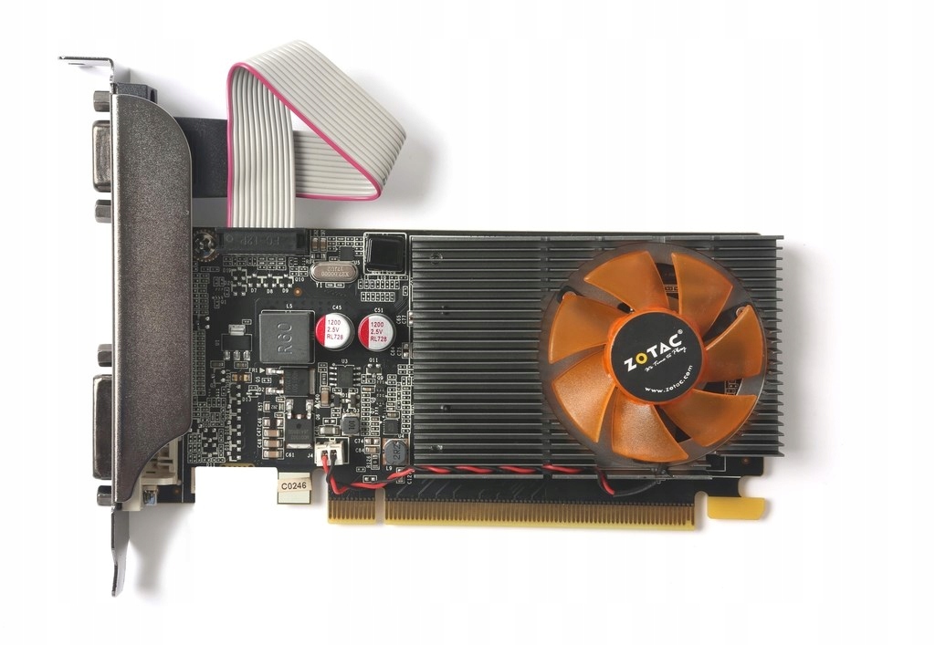 Zotac GeForce Gt 710 2GB DDR3 Low-Profile, 1xHDMI/1xDVI/1xVGA