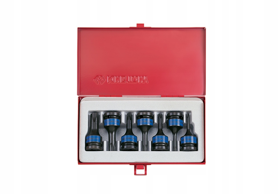 ZESTAW NASADEK UDAR KING TONY TORX 1/2" T25-T60