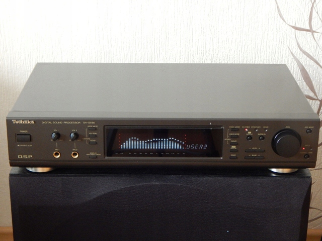 SH-GE90 DSP Technics Korektor graficzny Digital Sound Processor c3 Marka Technics