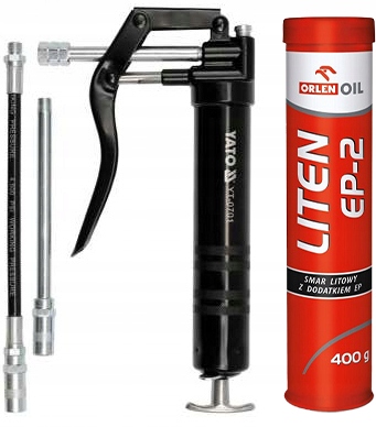 SMAR LITOWY EP-2 400g kartusz + smarownica Yato