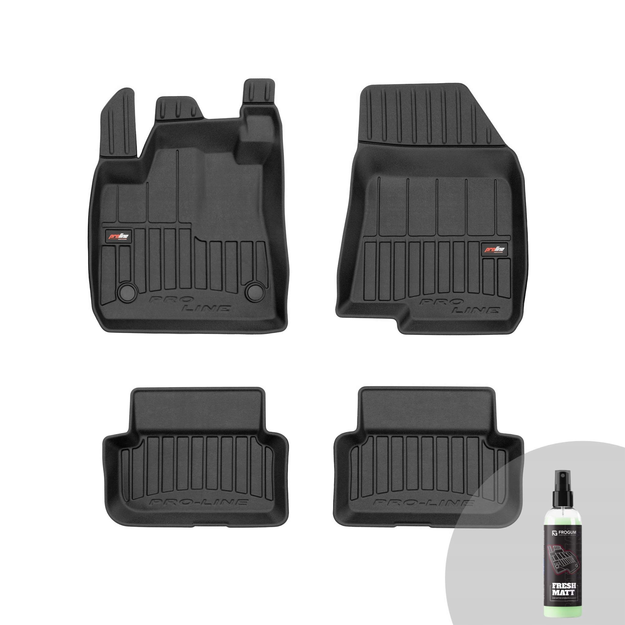 Frogum 3D koberce do auta pre Dacia Sandero III od roku 2020