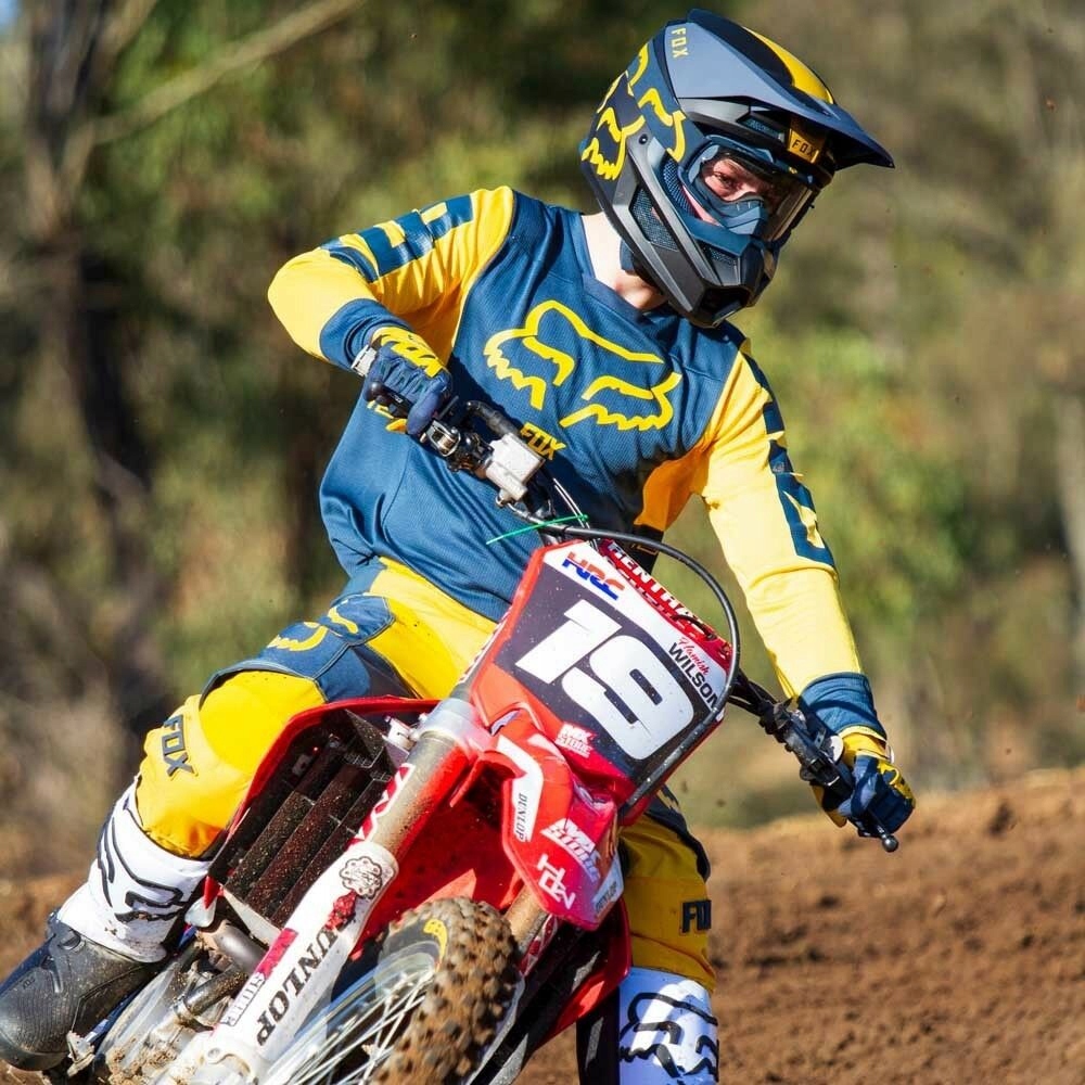 Fox 180 PRZM granatowy/żółty ProMX Model 180 cardinal