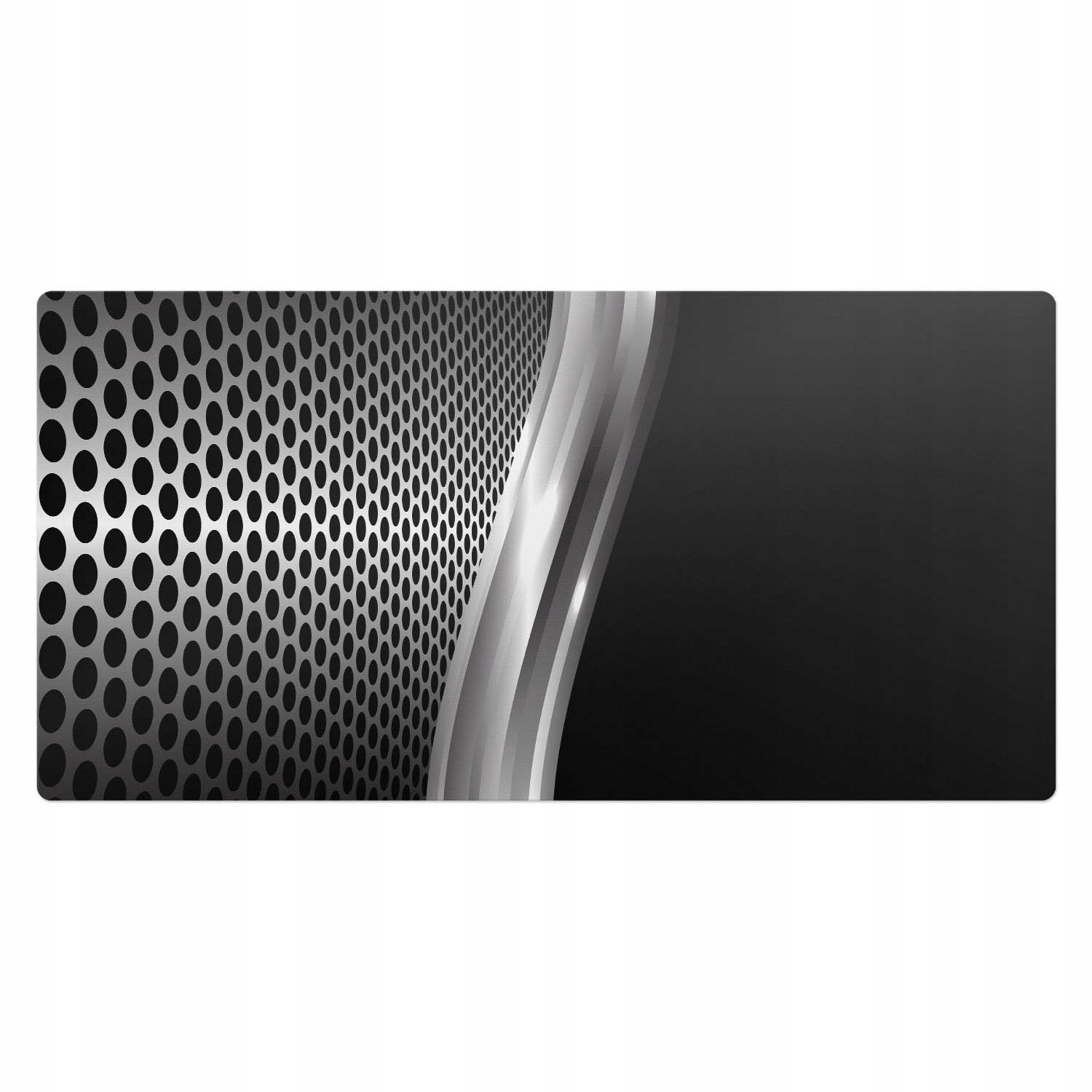 Podložka na psací stůl se vzorem Trojrozměrná struktura kovové síťoviny 100 x 50 cm