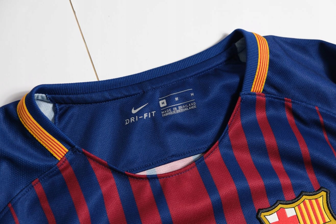 FC BARCELONA__NIKE__KOSZULKA 2017-18 HOME SHIRT__M Drużyna FC Barcelona