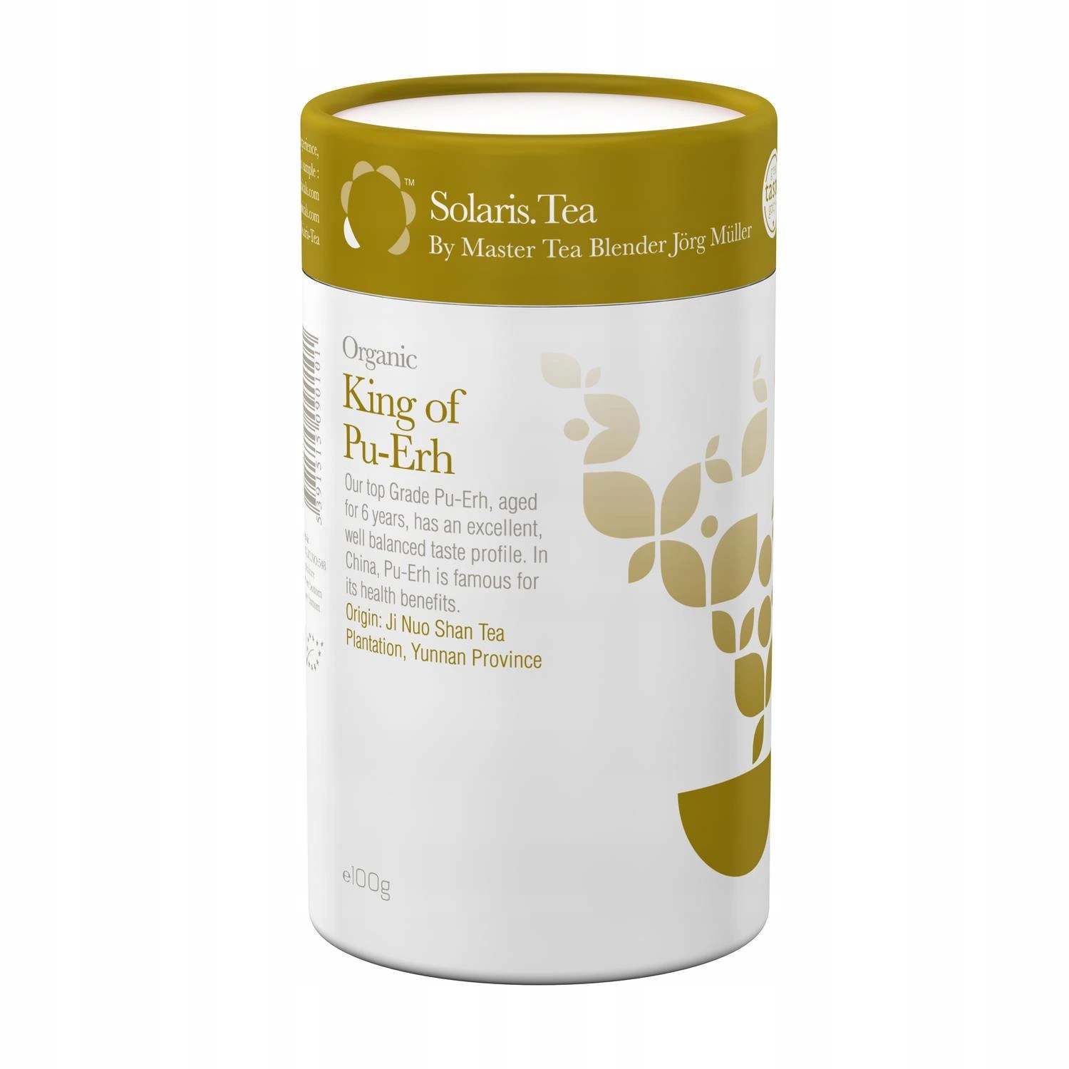 Pu-Erh Král čajů Solaris Tea 100g sypaný čaj Bio