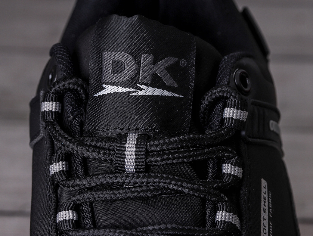 Buty męskie trekkingowe DK Predator Low 1096 BLK SOFTSHELL Kolekcja SOFT SHELL WATERPROOF